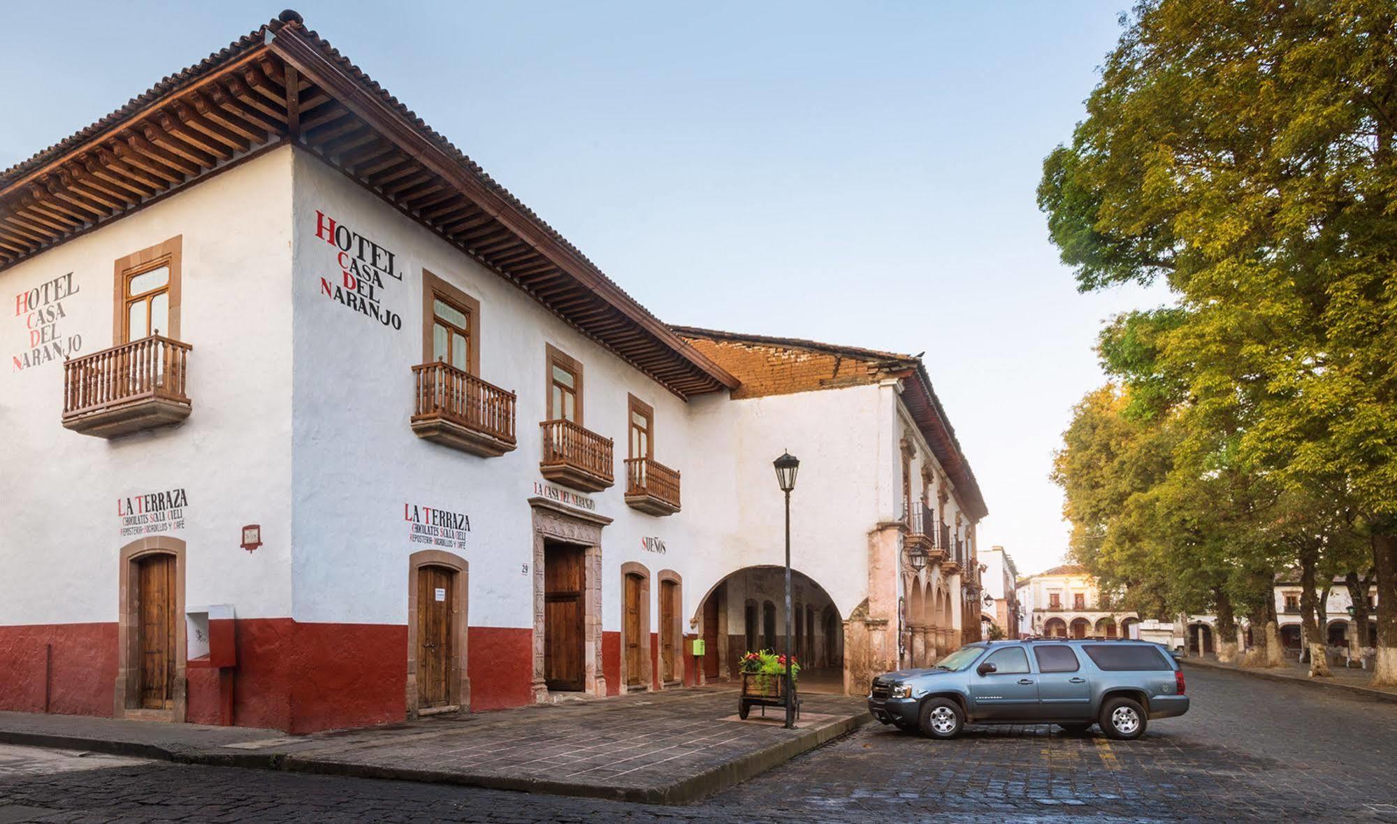 Hotel Casa Del Naranjo Patzcuaro Exterior photo